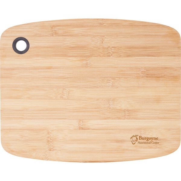 Large Bamboo Cutting Board w/ Silicone Grip