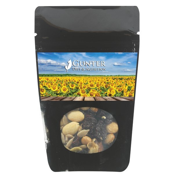 Healthy Resealable Window Pouch, Trail Mix