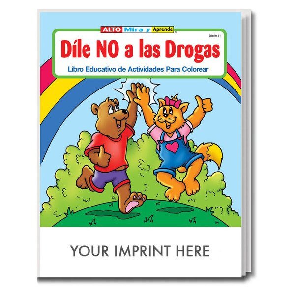Stay Drug Free Coloring Book - Spanish