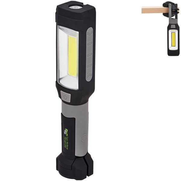 Clamp Two Tone Magnetic Worklight w/ COB & LED