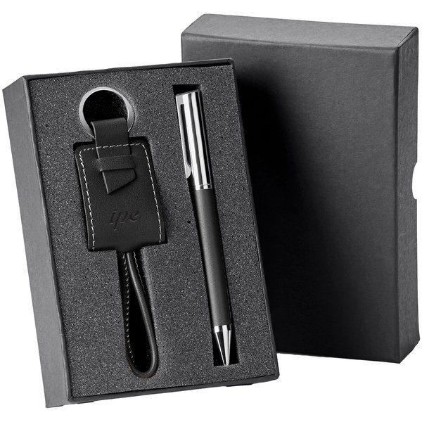 Nathan Ballpoint Pen & Key Ring Charging Cable Gift Set
