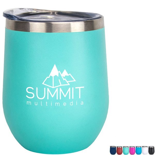 Aster Stainless Steel Tumbler w/ Vacuum Insulation, 11oz.