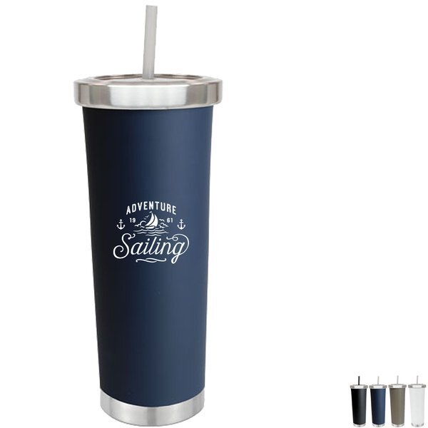 Scotty Copper Lined Stainless Steel Tumbler, 24oz.