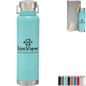Thor Copper Vacuum Insulated Bottle & Bottle Brush Gift Set, 22oz. Thor Copper Vacuum Insulated Bottle & Bottle Brush Gift Set, 22oz.