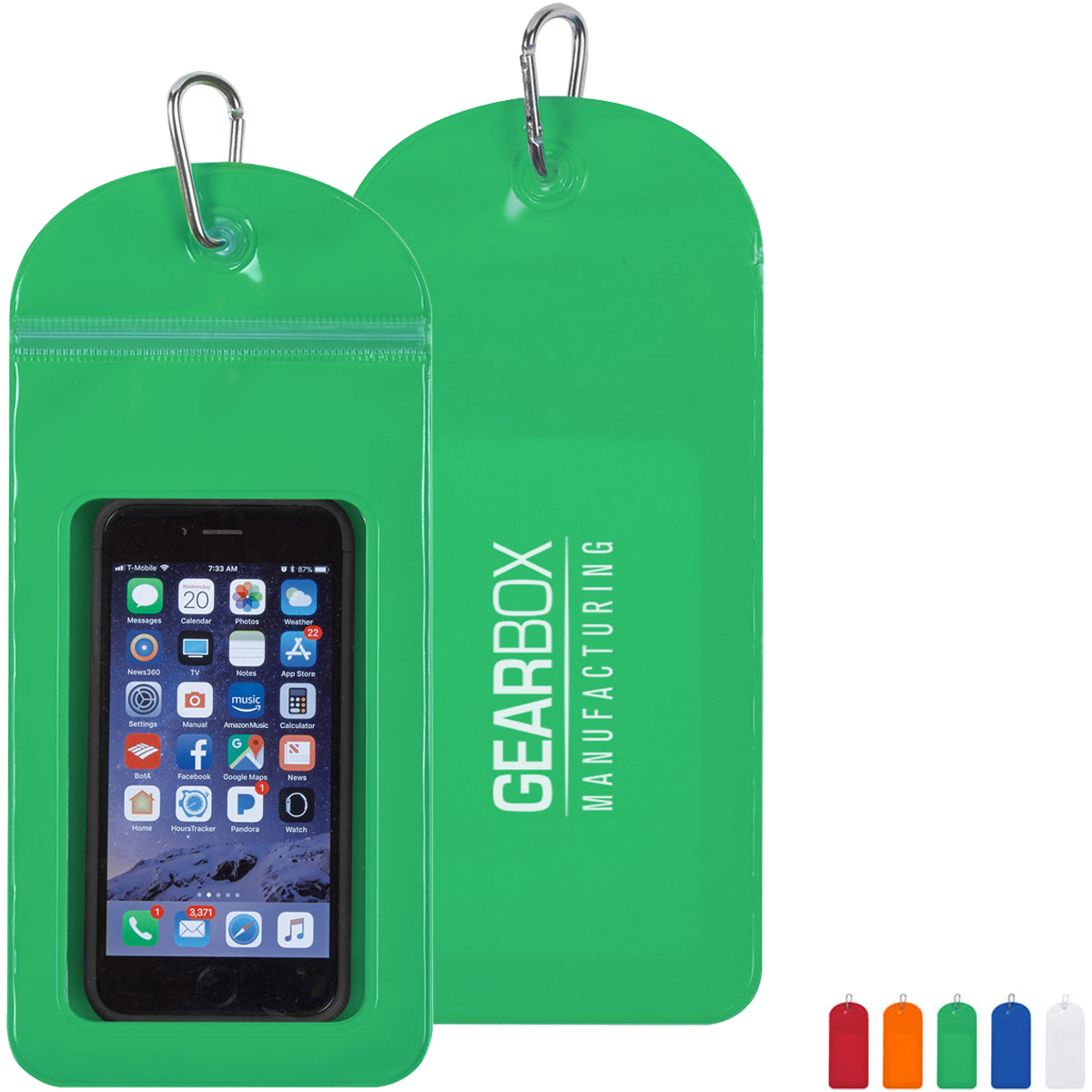 Promotional Soft Silicone Cell Phone Wallet $0.89