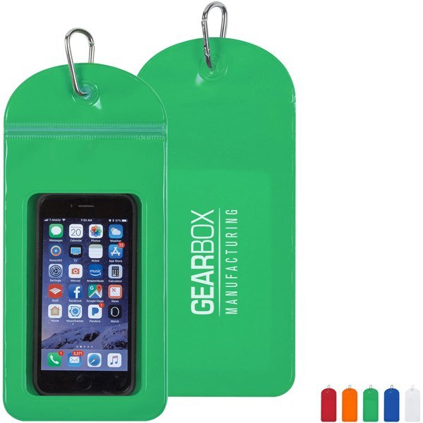 Splash Proof Phone Pouch with Carabiner - CLOSEOUT!