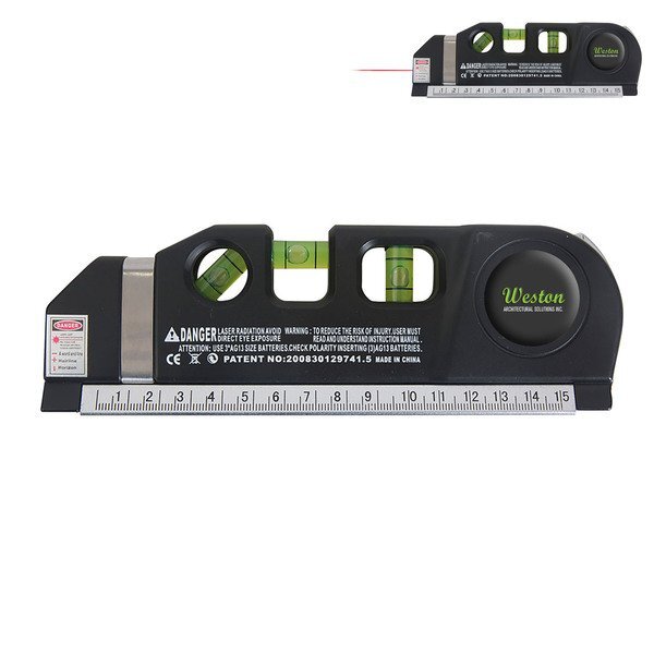 Laser Level w/ 8' Tape Measure