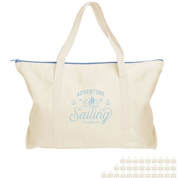 Weekender Cotton Canvas Tote