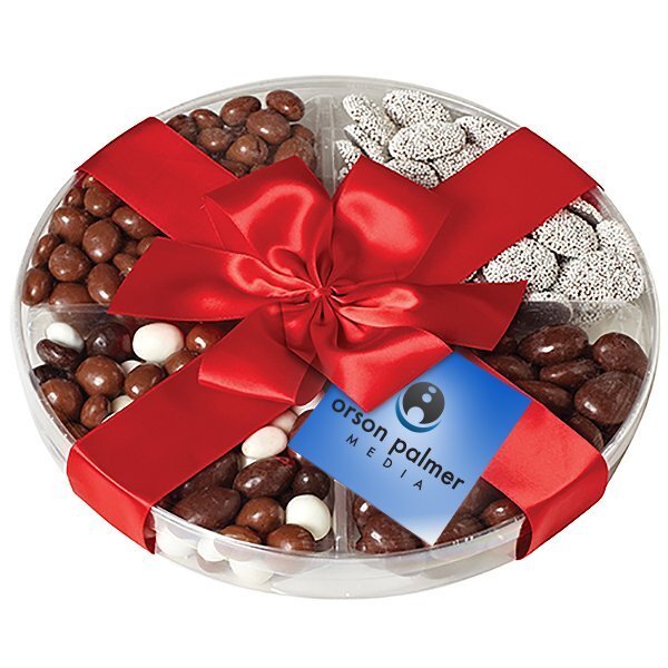 Chocolate Mix 4 Way Round Gourmet Gift