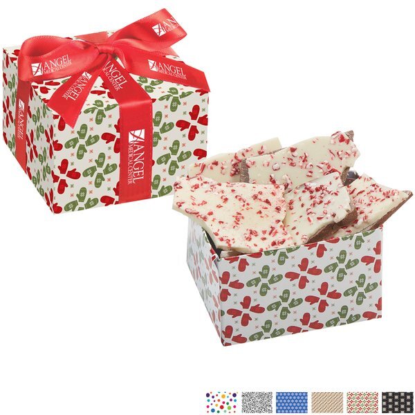 Peppermint Bark Custom Gift Box