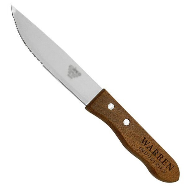 Jumbo Steak Knife with Wood Handle