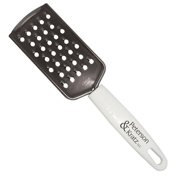 Flat Course Cheese Grater with Plastic Handle