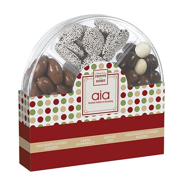 Stand Up 4 Section Chocolate Sampler, 9.6oz.