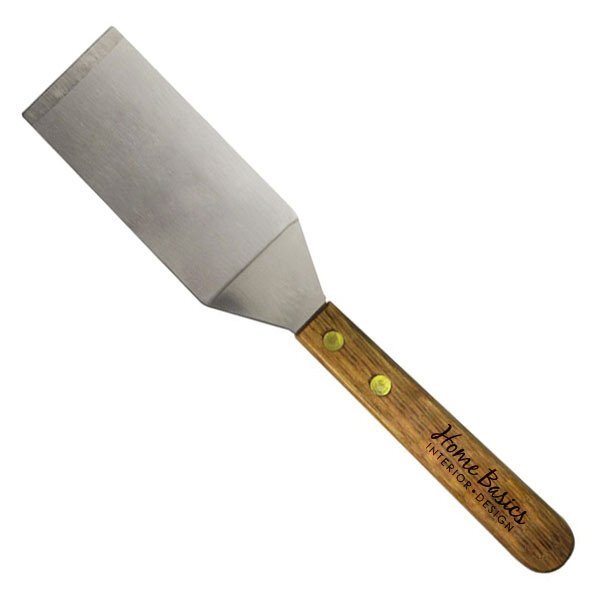 Solid Spatula with Wood Handle