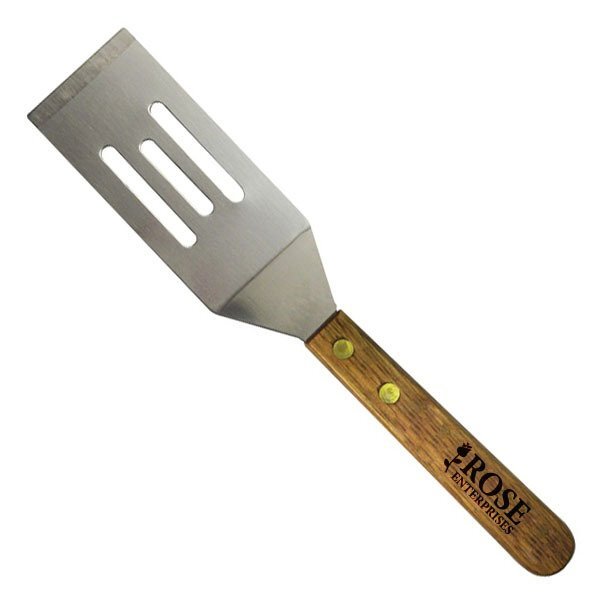 Slotted Spatula with Wood Handle