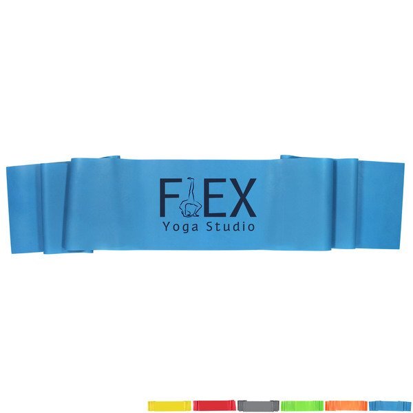 Exercise Latex Stretch Band w/ Instructions
