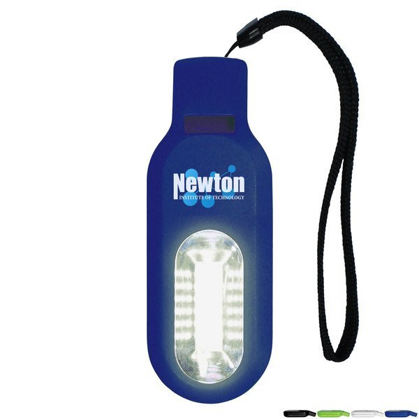 Whistle w/ COB Light and Wrist Strap, Full Color Imprint