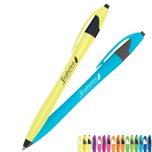 Dart Retractable Colored Barrel Pen