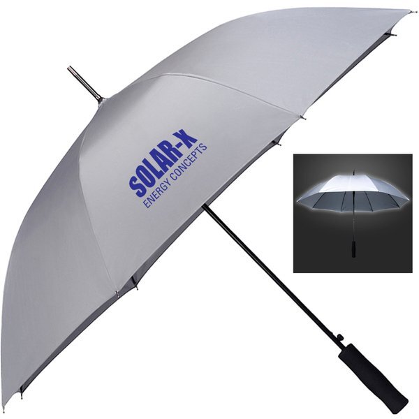 Rain Delay Reflective Umbrella, 46" Arc