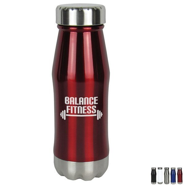 Wide Mouth Stainless Steel Vacuum Bottle, 20oz.