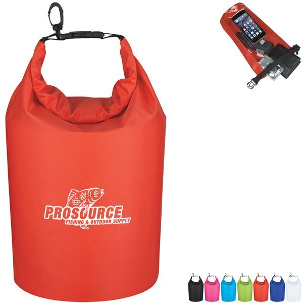 Waterproof Ripstop Polyester Dry Bag with Window, 2.5L