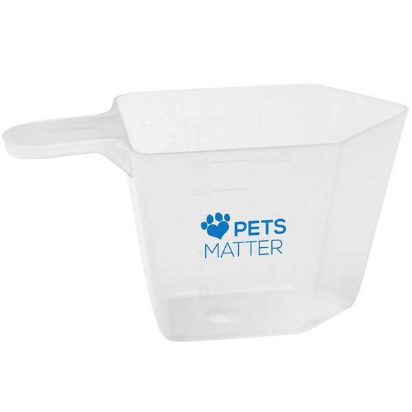 Plastic Measuring Cup, 1/2 Cup