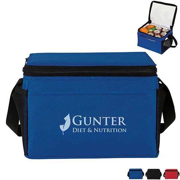 Eight-Pack Polyester Lunch Cooler