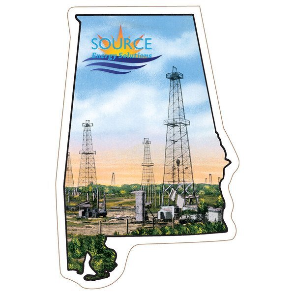 Alabama State Shaped Magnet