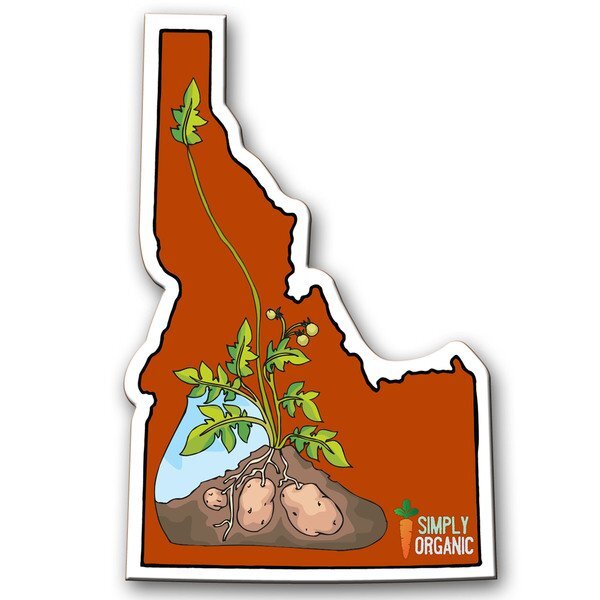 Idaho State Shaped Magnet