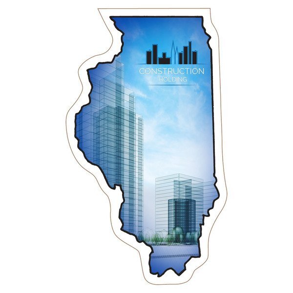 Illinois State Shaped Magnet