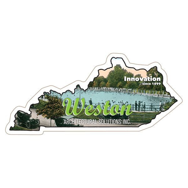 Kentucky State Shaped Magnet
