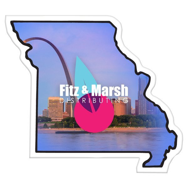 Missouri State Shaped Magnet
