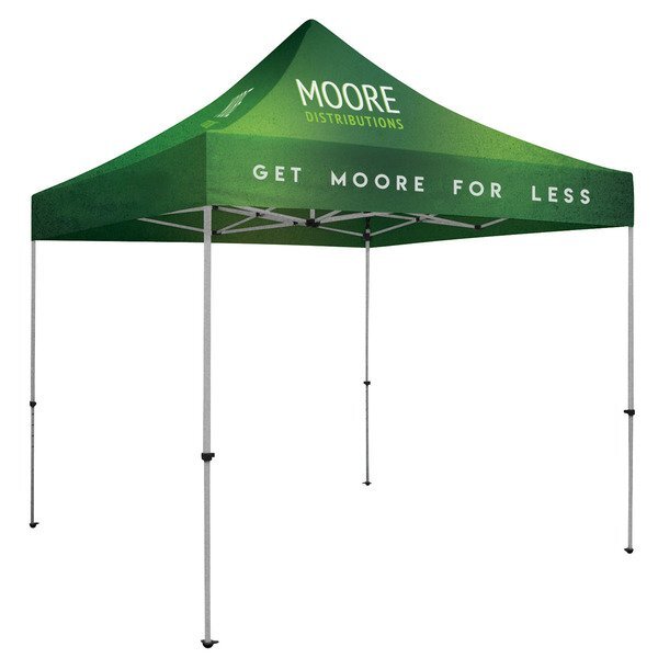 ShowStopper™ Deluxe 10' Square Event Tent, Full Color Imprint
