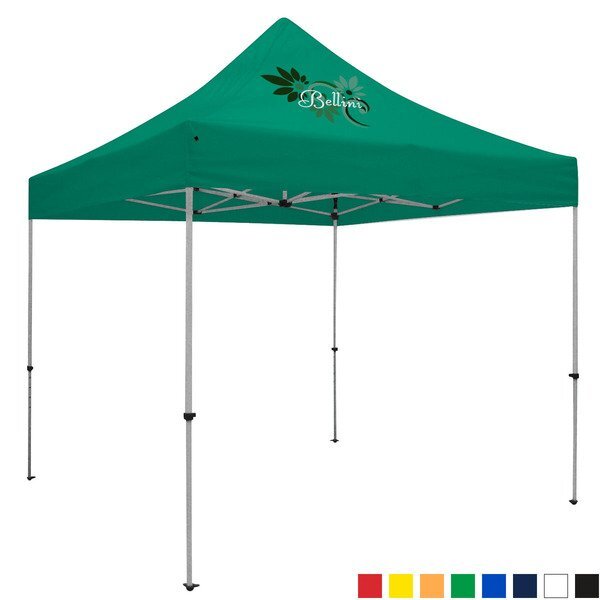 ShowStopper™ Deluxe 10' Square Event Tent, One Location Full Color Imprint