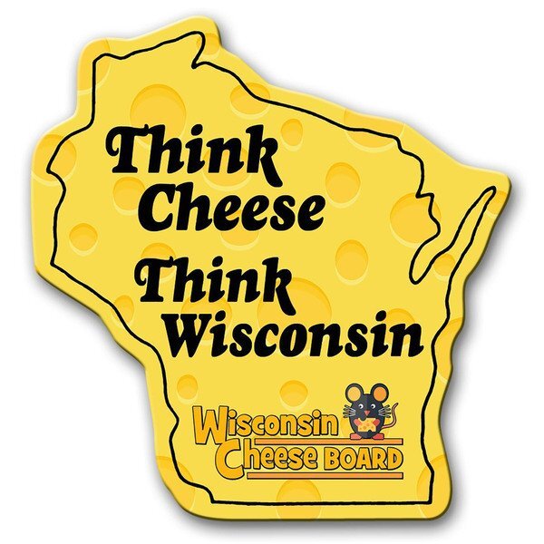 Wisconsin State Shaped Magnet