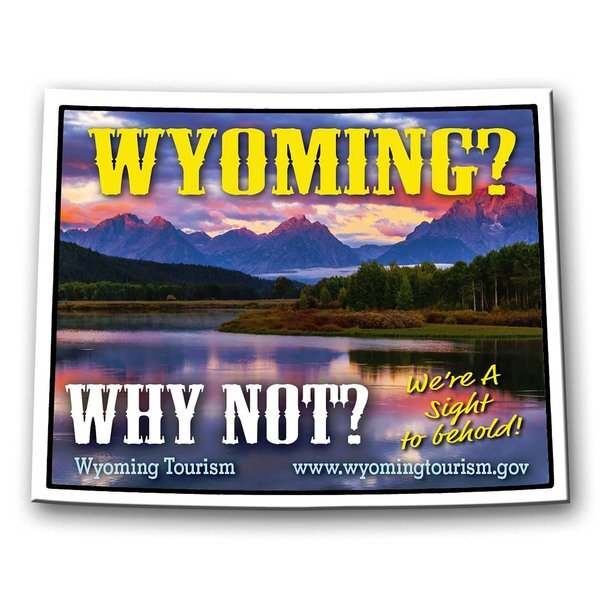 Wyoming State Shaped Magnet