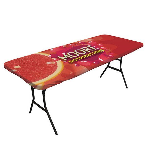 UltraFit™ Table Topper Cover, 6' - Full Color Full Bleed