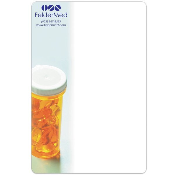 Pill Bottle Memo Board w/ Magnet, 5-1/2" x 8-1/4"