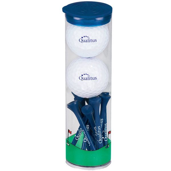 Pinnacle® Rush Golf Ball 2 Ball Tall Tube