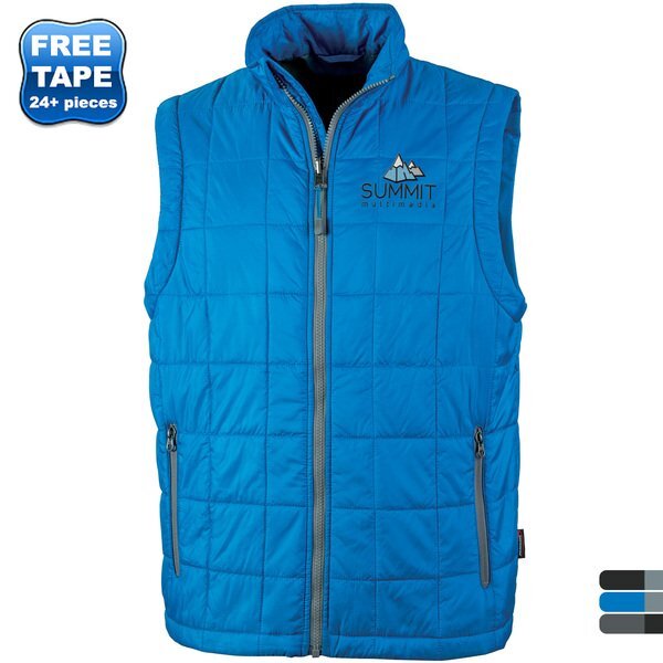 Charles River® Radius Men's 2-in-1 Quilted Vest
