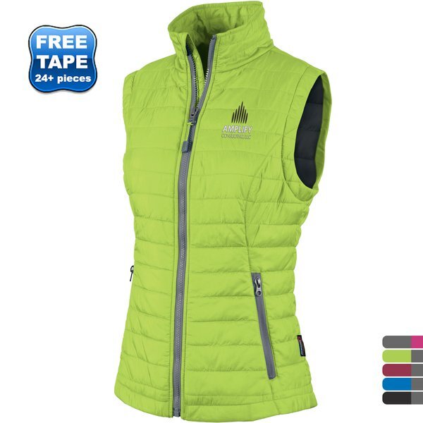 Charles River® Radius Ladies' 2-in-1 Insulated Quilted Vest