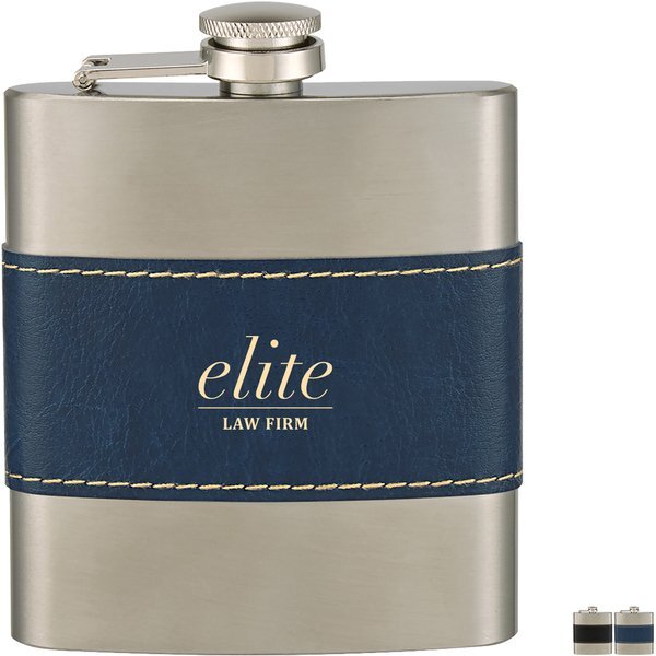 McCoy Stainless Steel Flask, 6oz.