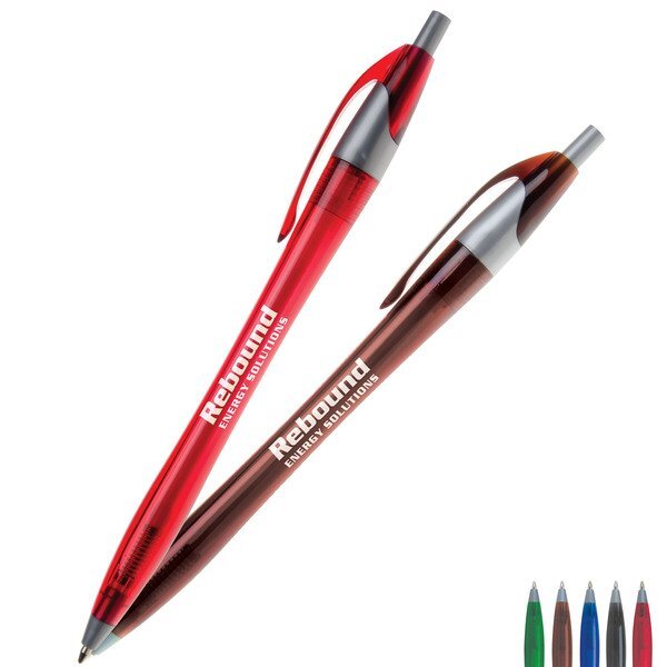 Javalina Translucent Jewel® Tones Ballpoint Retractable Pen