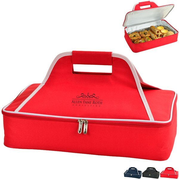 Thermal Polycanvas Food Carrier - Solid Colors
