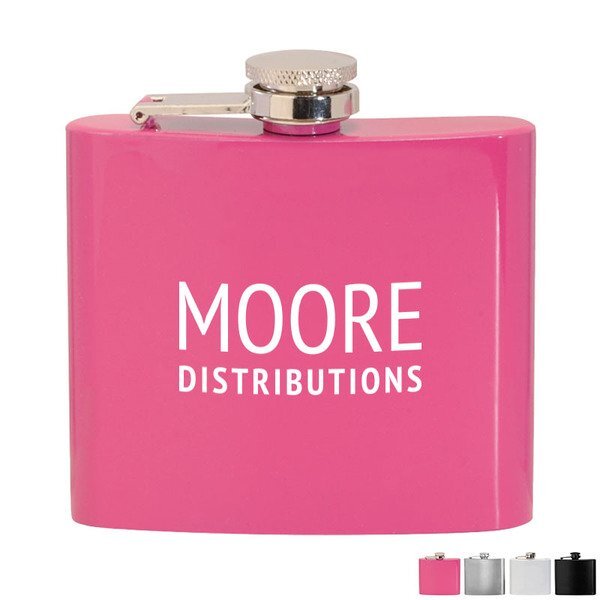 Stainless Steel Hip Flask, 5oz.