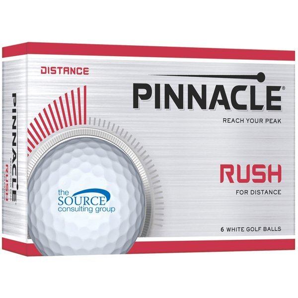 Pinnacle® Rush Half Dozen Factory Direct Golf Balls