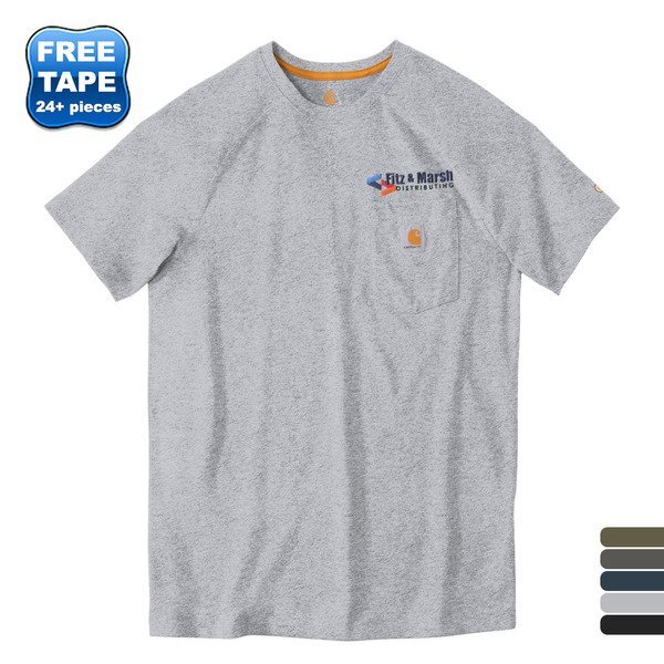 Carhartt Force® Cotton Delmont Short Sleeve T-Shirt