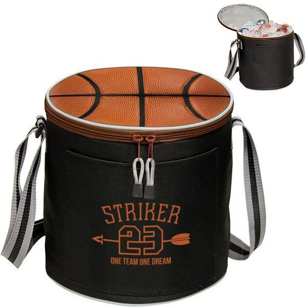 Basketball Polyester Sport Cooler