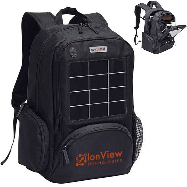 Solar Charging Computer Backpack