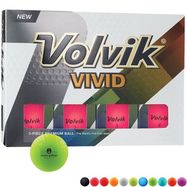 Volvik® Vivid, 12 Ball Box